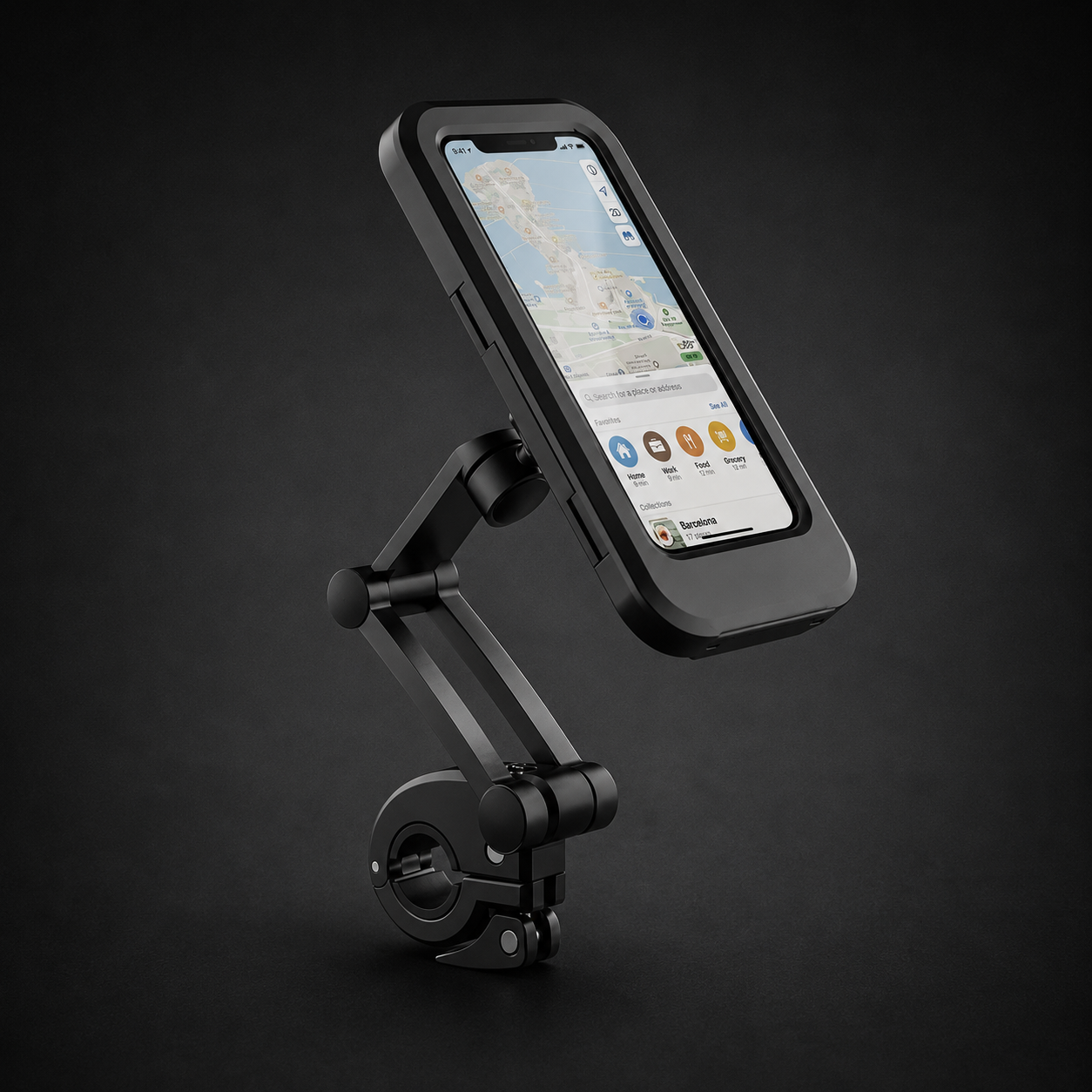 Waterproof Bike Phone Mount Holder